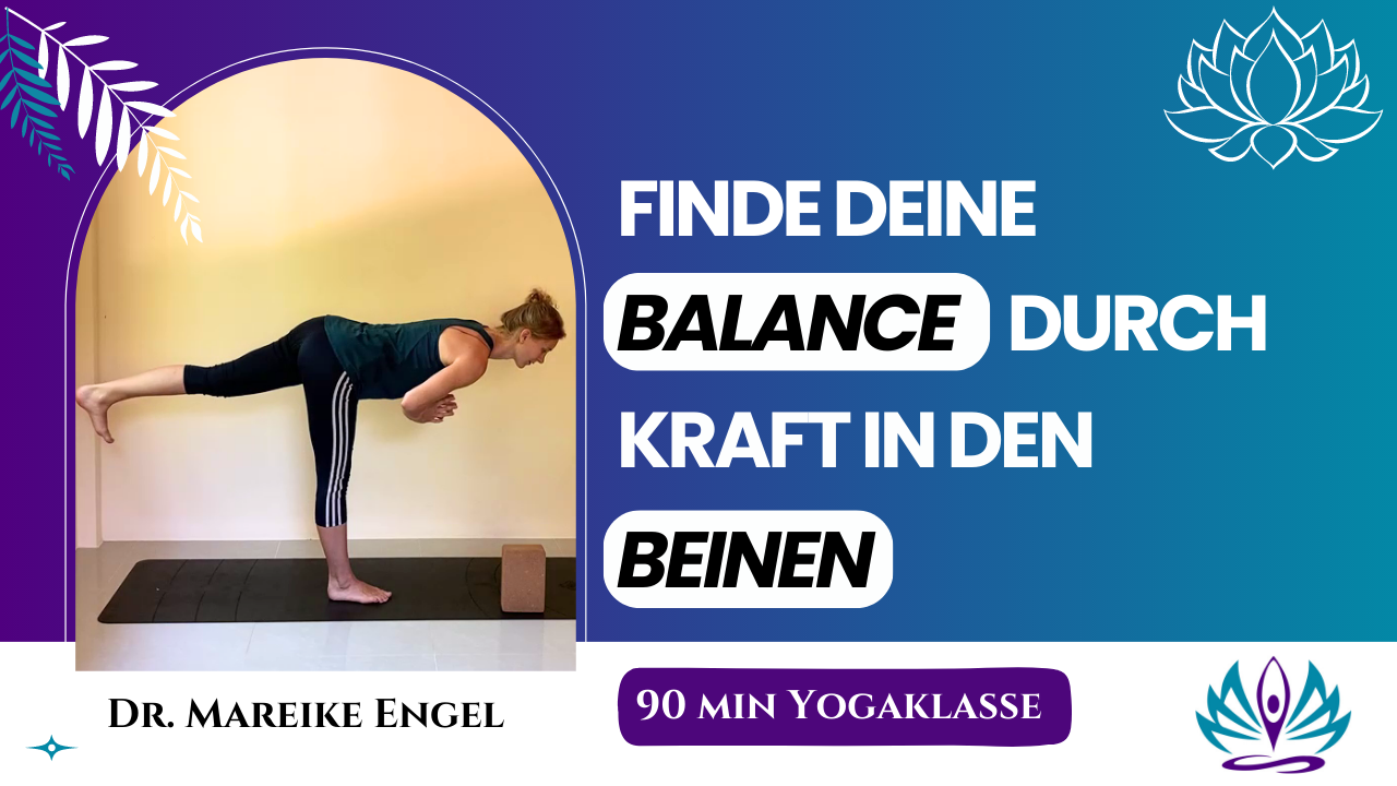 Finde deine Balance durch Kraft in den Beinen