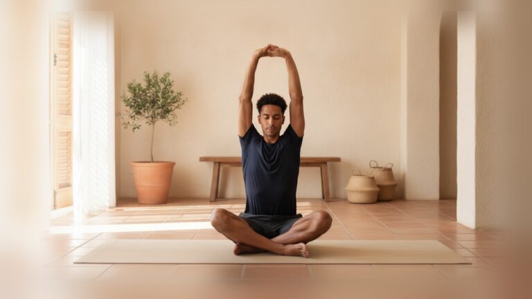 Wie entlastest du deine Wirbelsäule nach langem Sitzen mit Yoga gezielt?