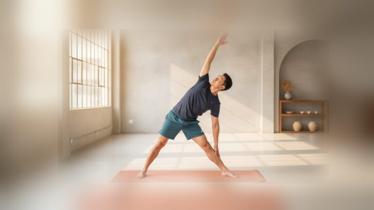 Wie entlastest du deine Wirbelsäule nach langem Sitzen mit Yoga gezielt?