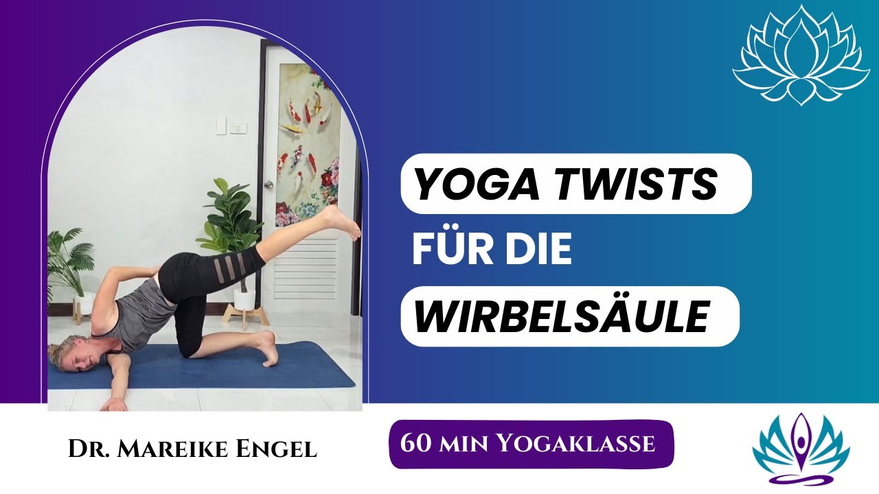 Yoga Drehhaltungen für die Wirbelsäule