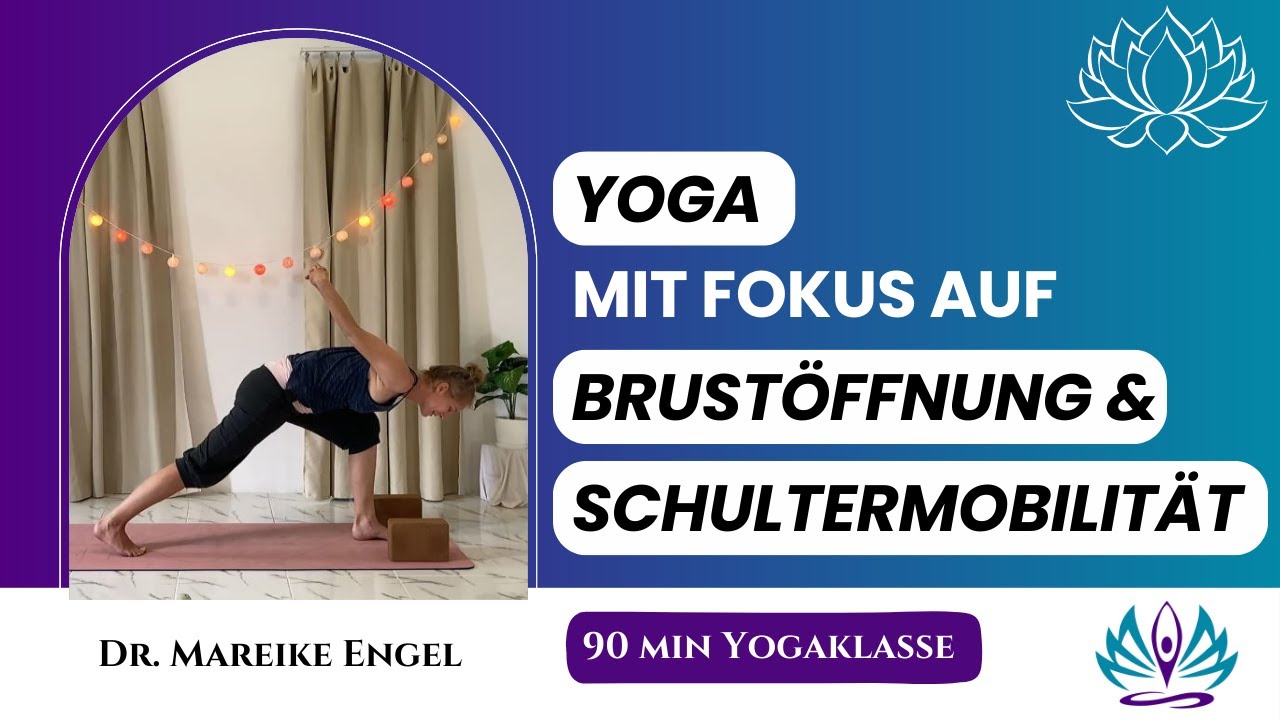 Brust öffnen und Schultern mobilisieren