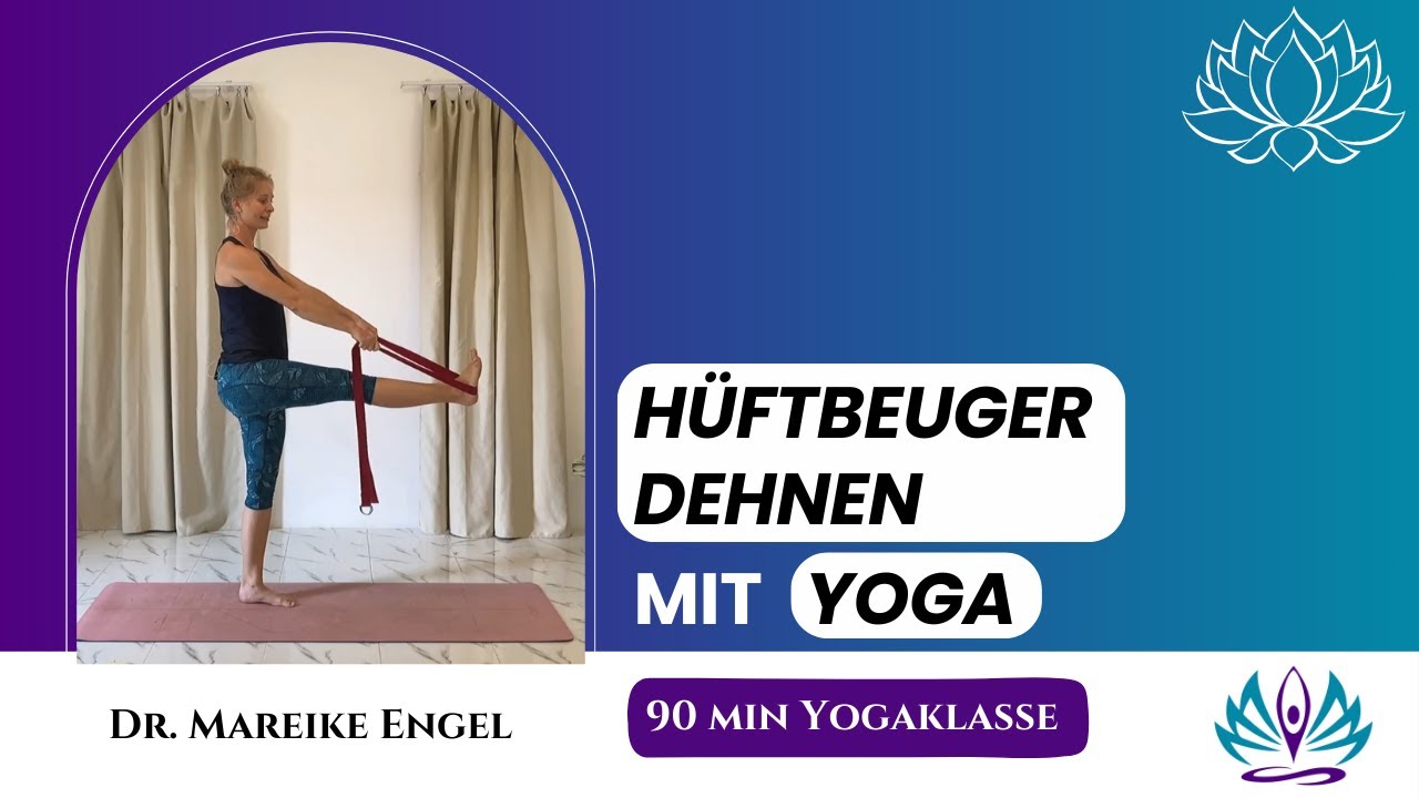 Hüftbeuger sanft dehnen für mehr Beweglichkeit