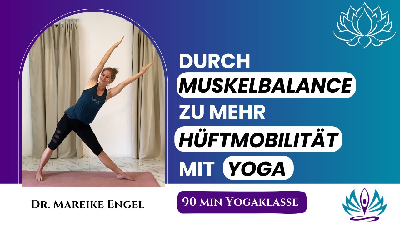 Hüftbeweglichkeit durch Muskelbalance