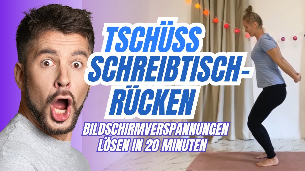 Yoga nach dem Büro: Nacken- und Rückenverspannungen lösen in 20 Minuten