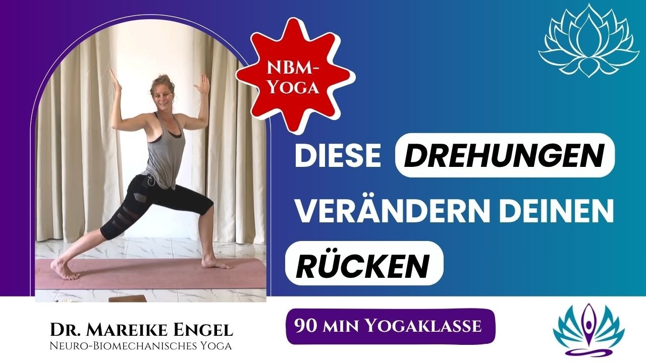 Freiheit für deine Wirbelsäule: Yoga für Rotation und Gegenrotation
